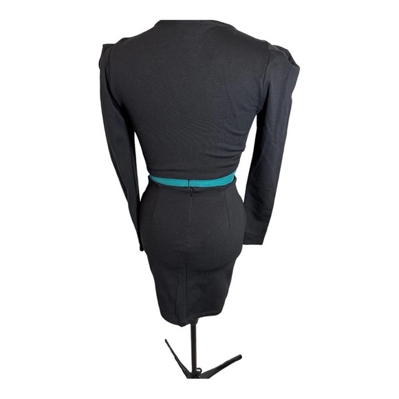 Socialite Bodycon Cut-Out Long Sleeve Mini Dress - Picture 4 of 9